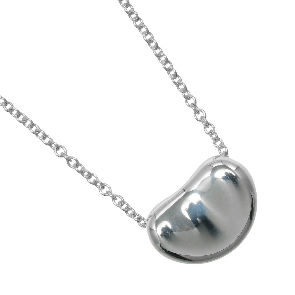 Tiffany Co Bean Necklace Sterling Silver